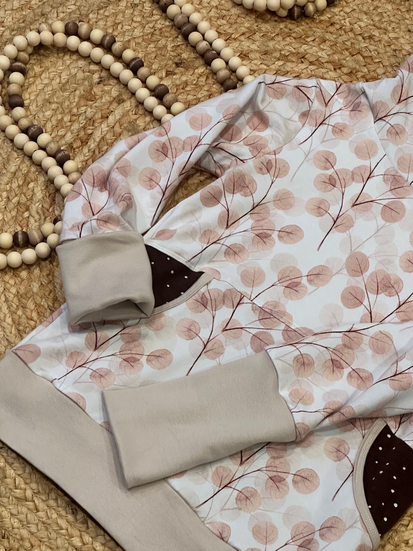 Branch and Polka Dot Grow With Me Hoodie | Size 7-10Y