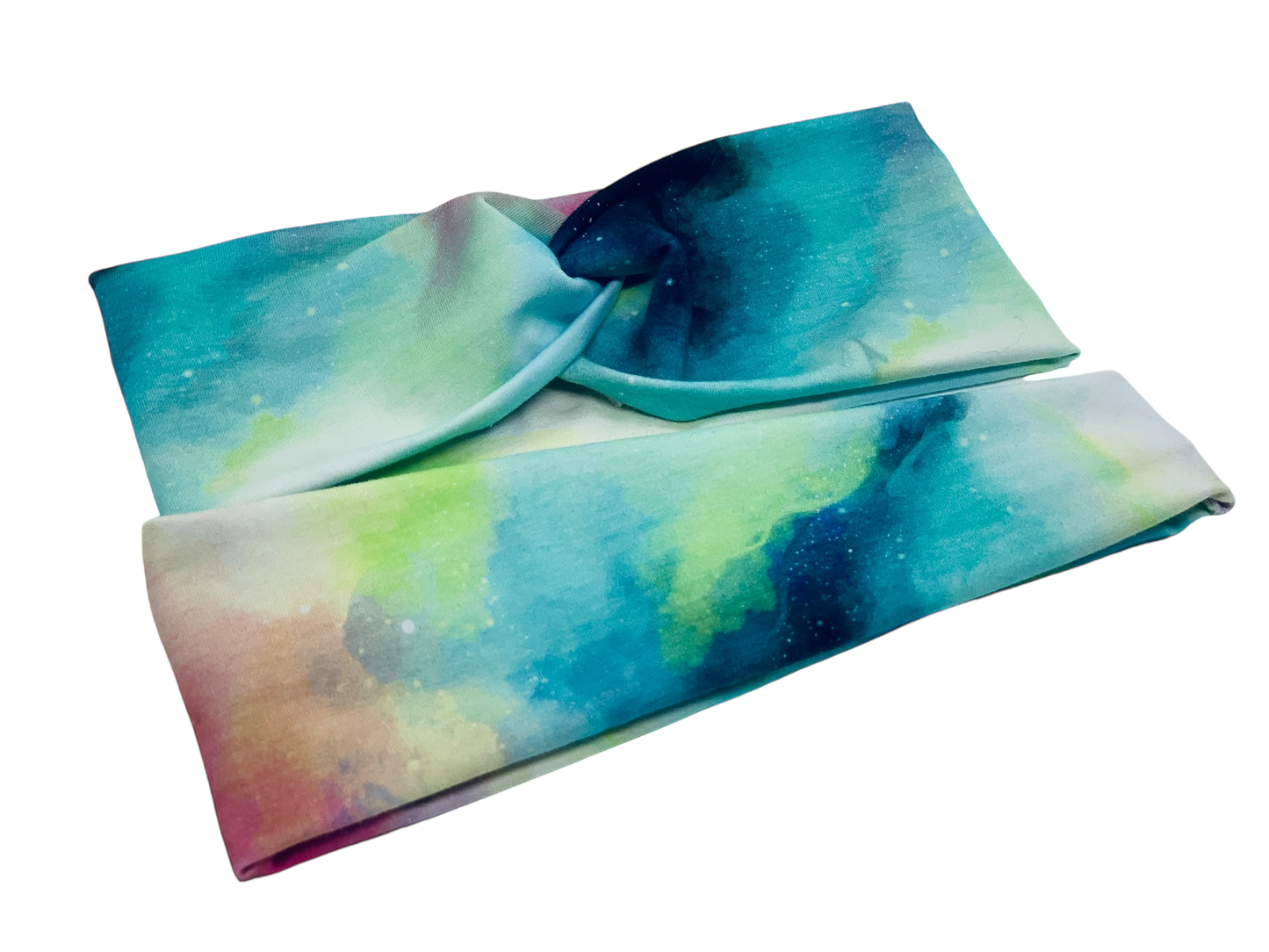 Watercolor Galaxy Headband-Twist or Sport | Sweet Stitch Novelties