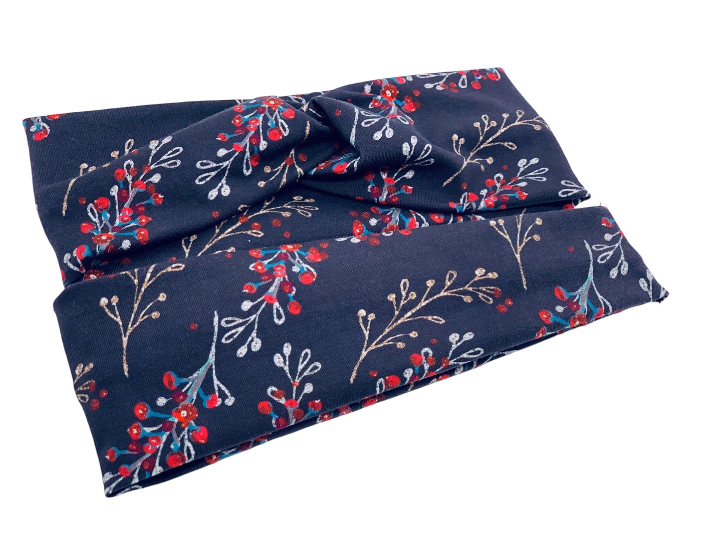 Holly Berries Headband-Twist or Sport | Sweet Stitch Novelties
