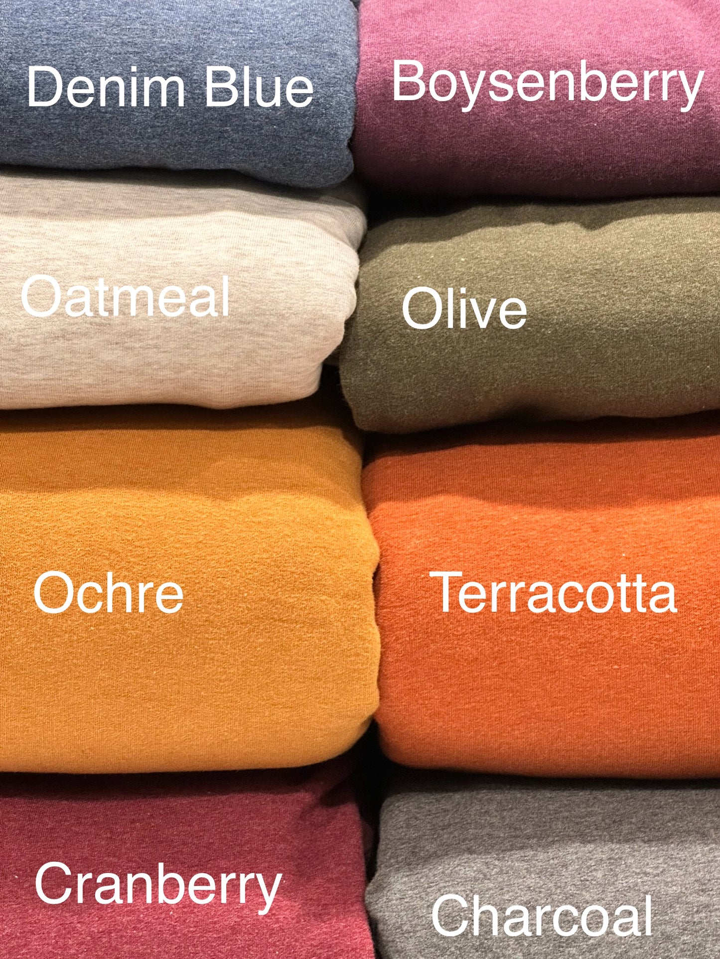 Embroidered Sweatshirt-Organic European Sweatshirt Fleece | Sizes XXS-Plus 3X