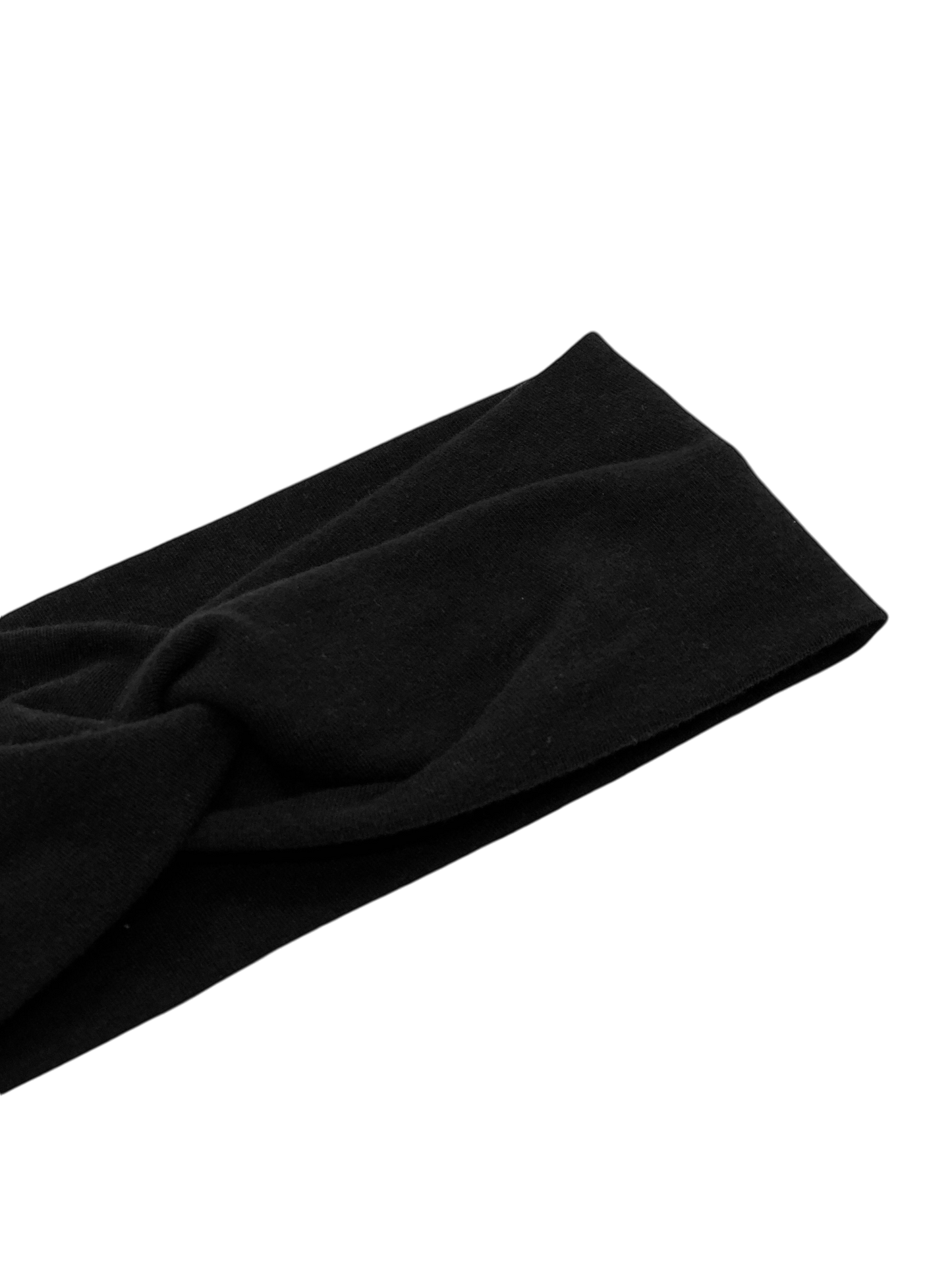 Black Headband-Turban Twist or Sport | Sweet Stitch Novelties