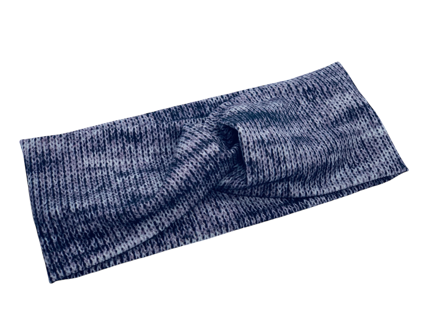 Charcoal Knit Headband-Twist or Sport | Sweet Stitch Novelties
