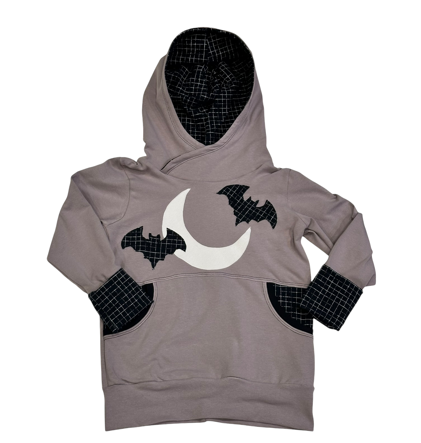 Bat and Moon GWM Hoodie | Size 6-9Y