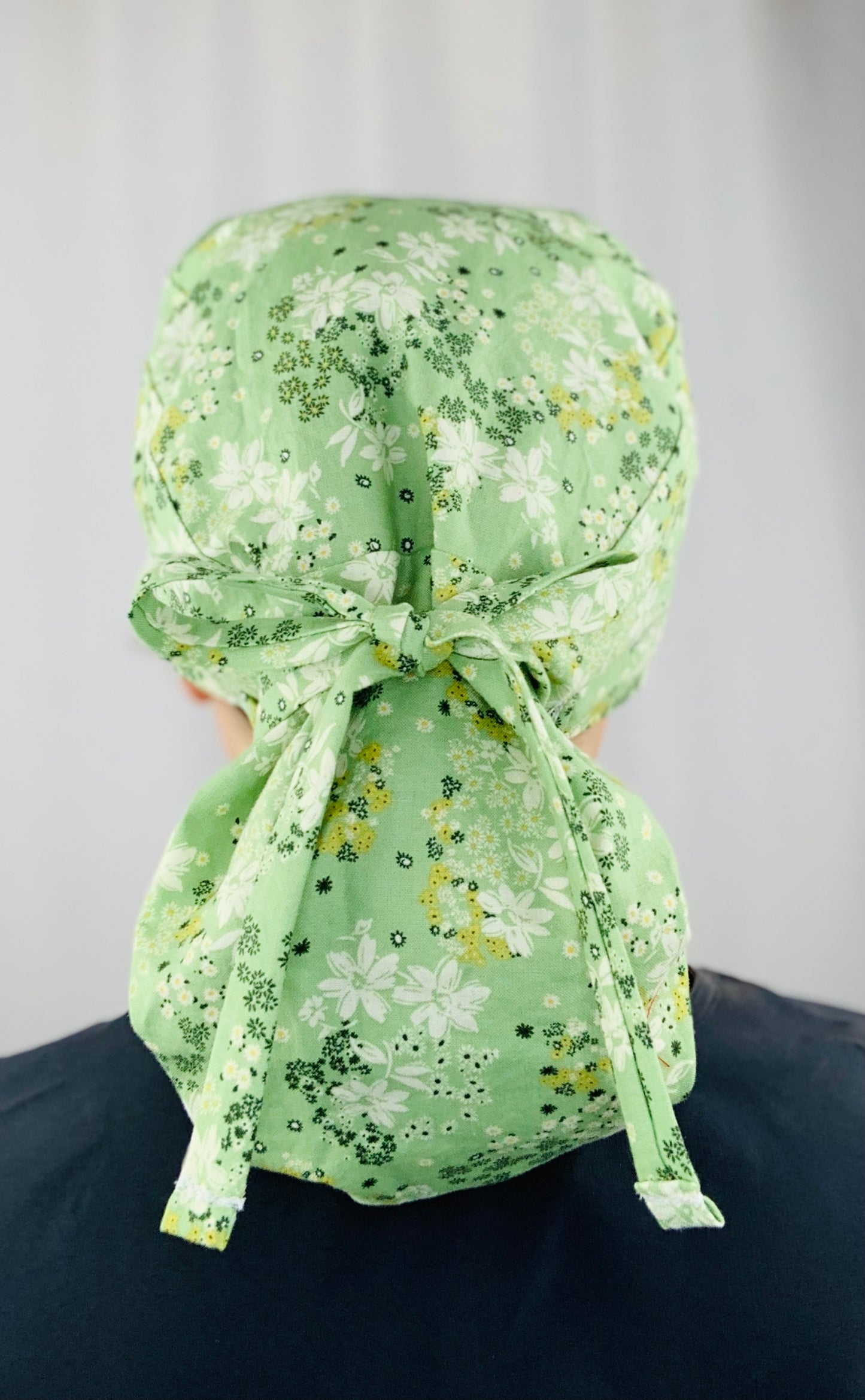 Meadow Ponytail Scrub Cap