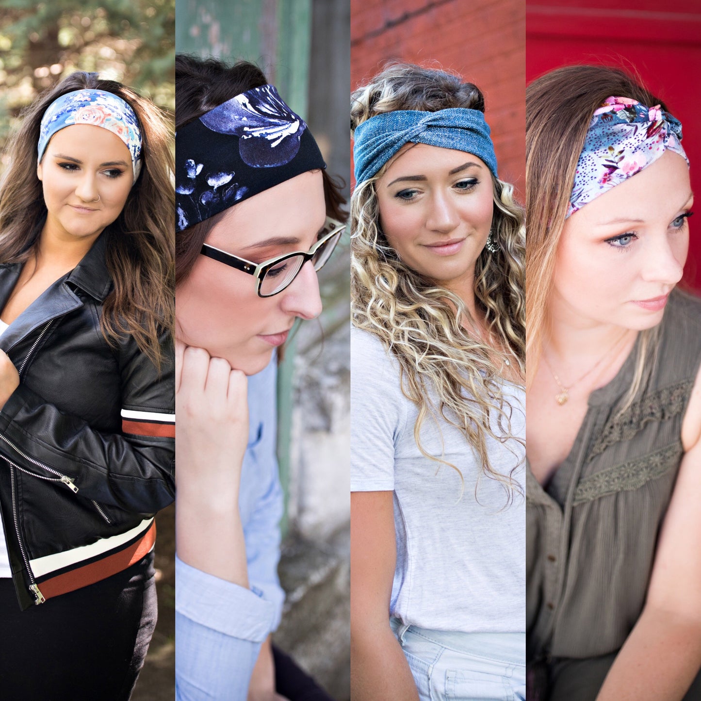 Black Splatter on White Headband-Twist or Sport | Sweet Stitch Novelties