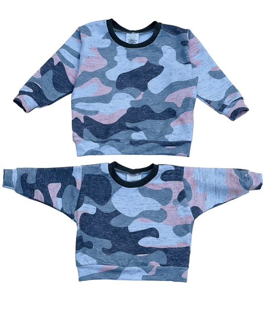 Sand Camouflage Lounge Pullover