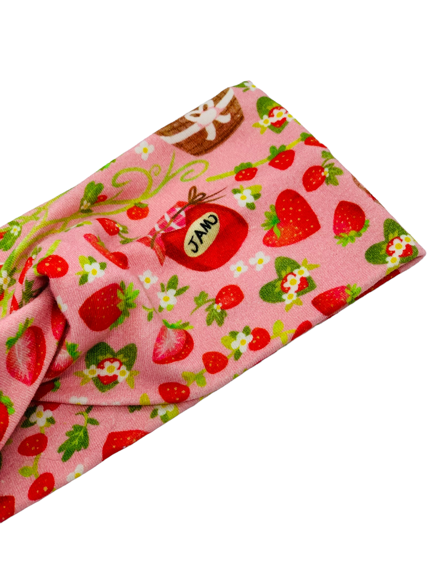 Strawberry Headband-Twist or Sport | Sweet Stitch Novelties