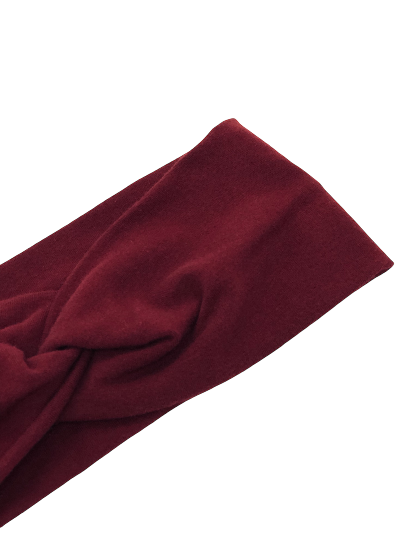 Maroon Headband-Twist or Sport | Sweet Stitch Novelties