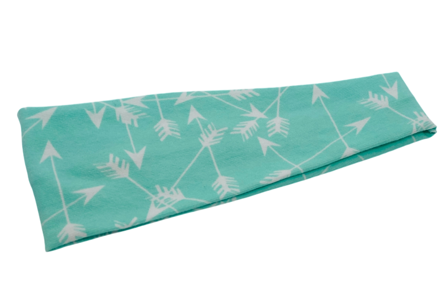 Arrows on Mint Headband-Twist or Sport | Sweet Stitch Novelties