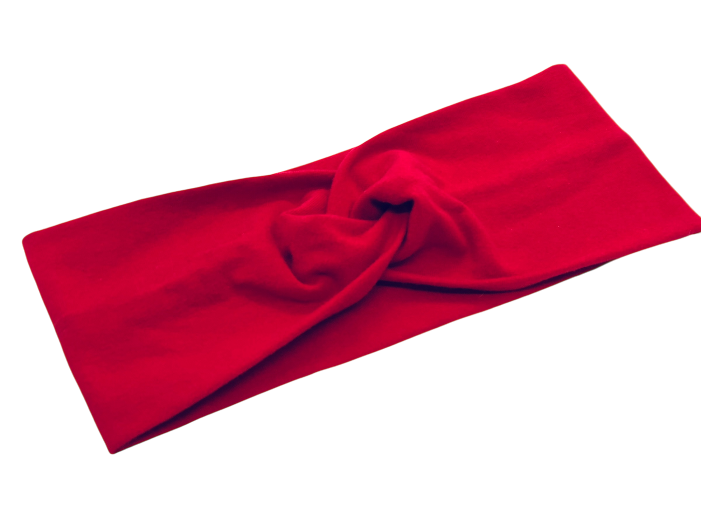 Red Headband-Twist or Sport