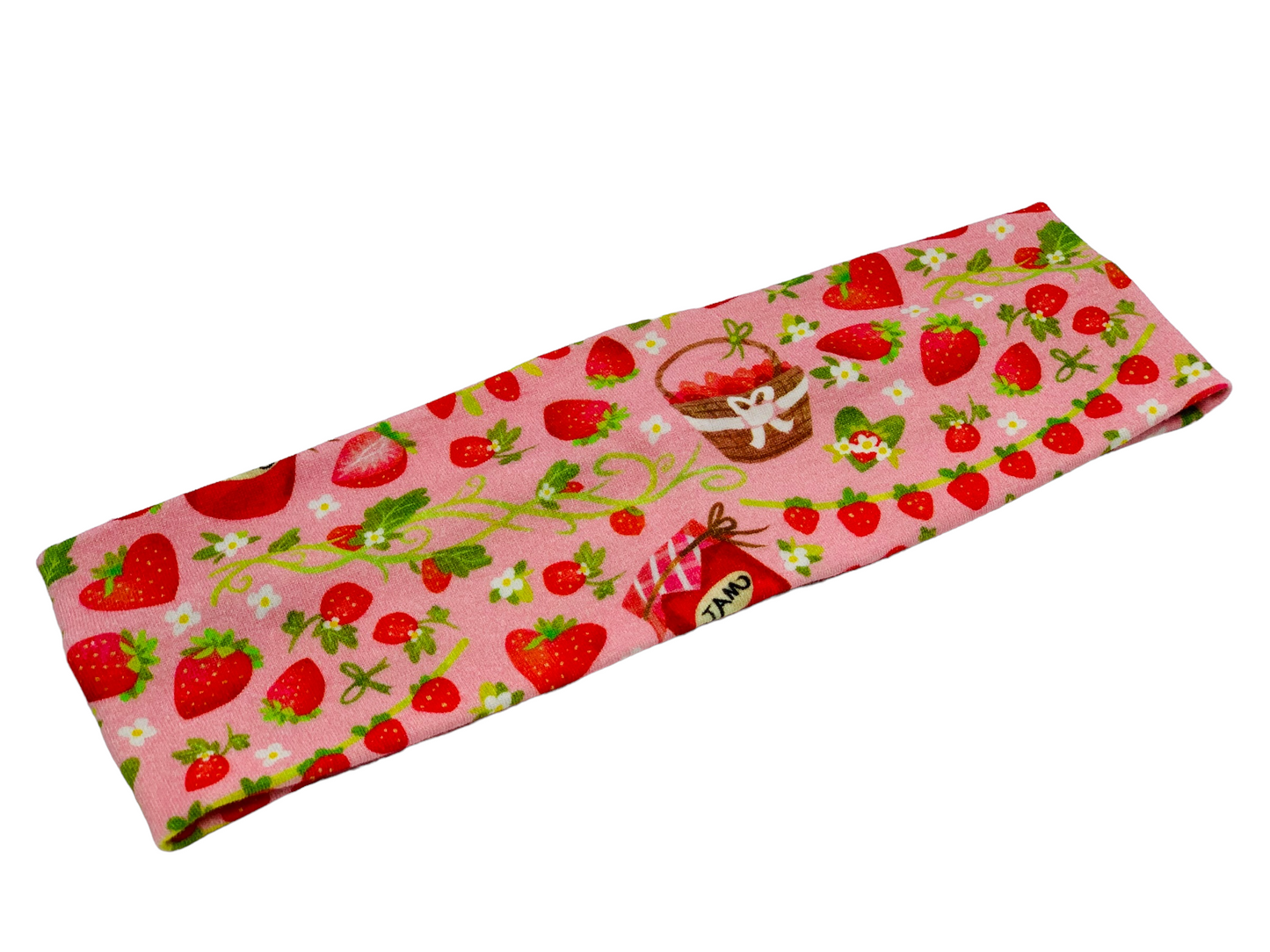 Strawberry Headband-Twist or Sport | Sweet Stitch Novelties