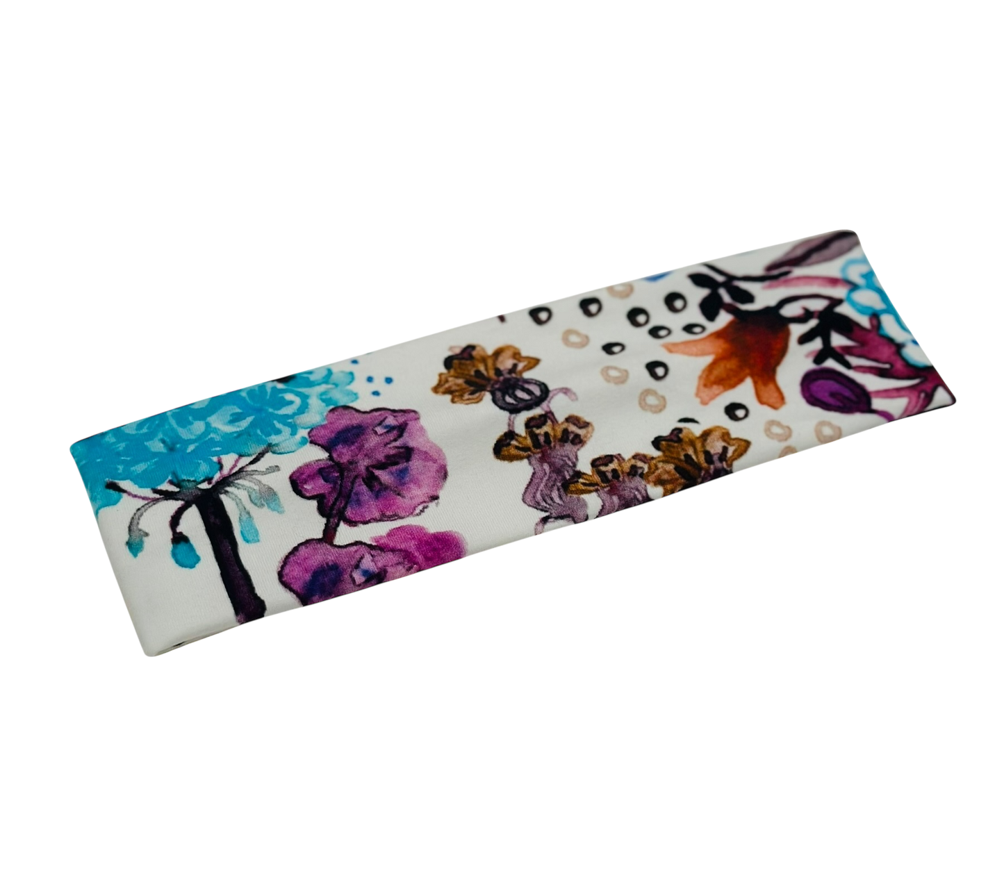 Abstract Floral Headband-Twist or Sport | Sweet Stitch Novelties