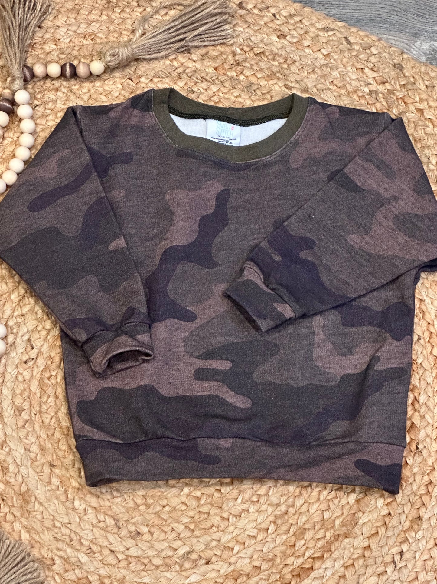 Hunter Green Camo Lounge Set | Size 2/3T