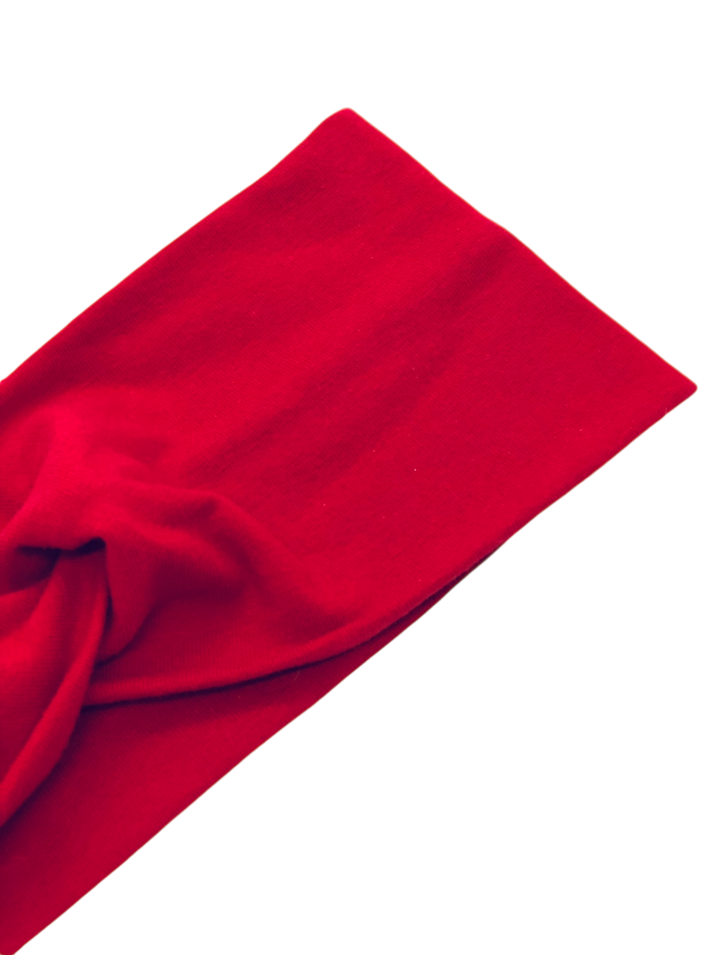 Red Headband-Twist or Sport