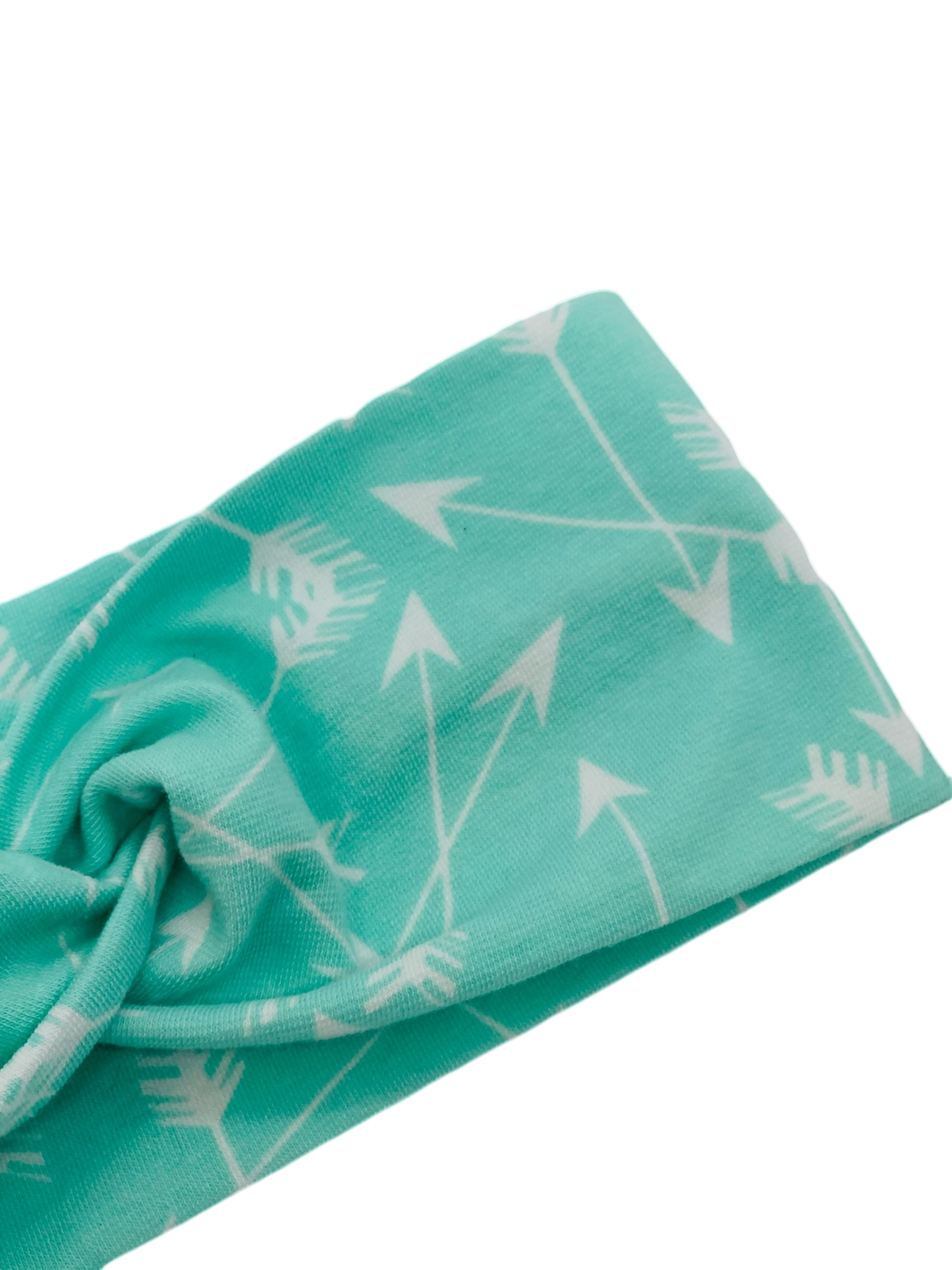 Arrows on Mint Headband-Twist or Sport | Sweet Stitch Novelties