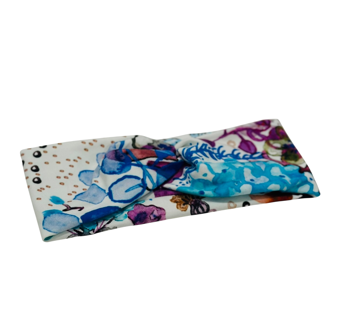 Abstract Floral Headband-Twist or Sport | Sweet Stitch Novelties