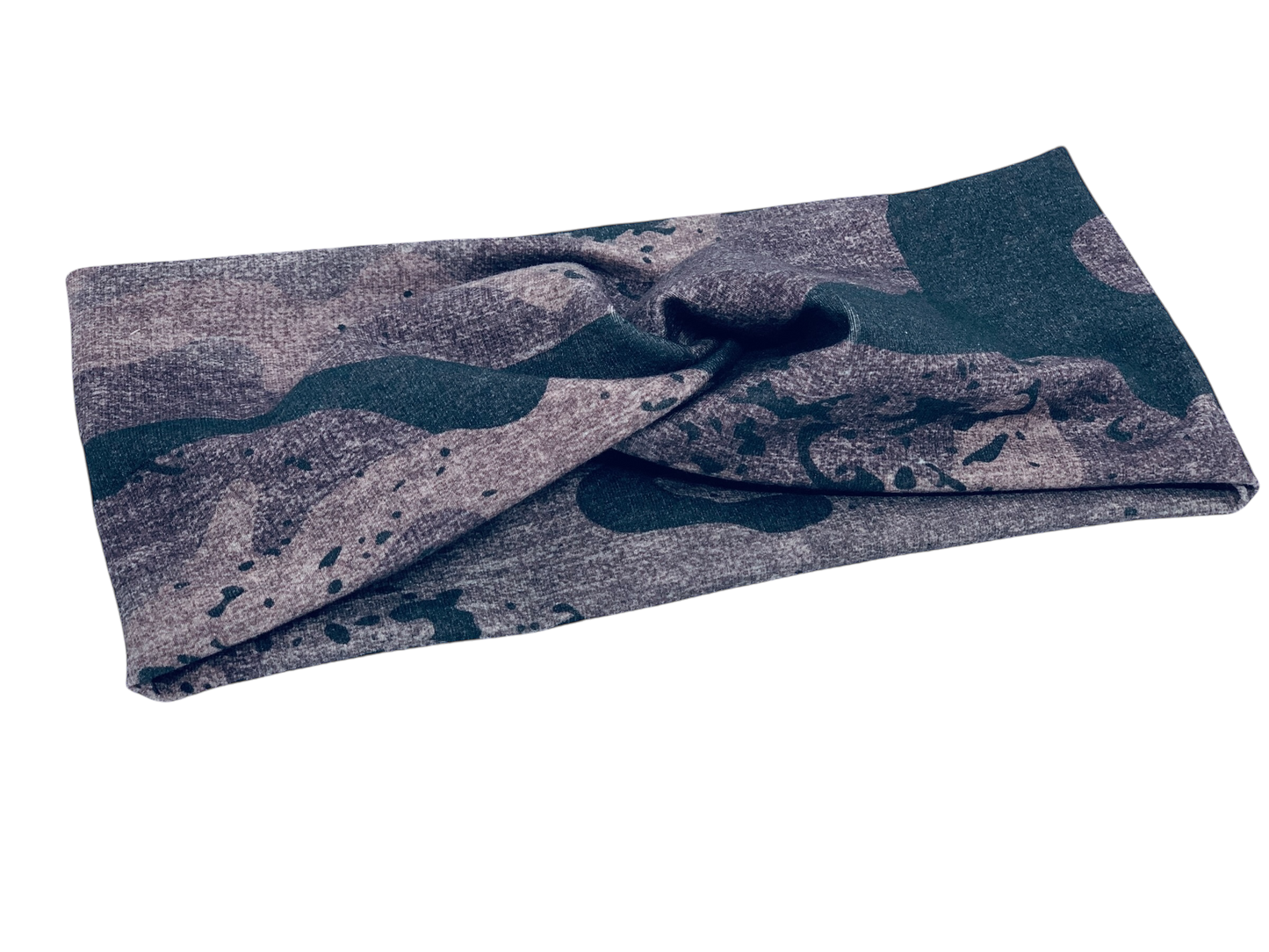 Dusk Camouflage Headband-Twist or Yoga | Sweet Stitch Novelties