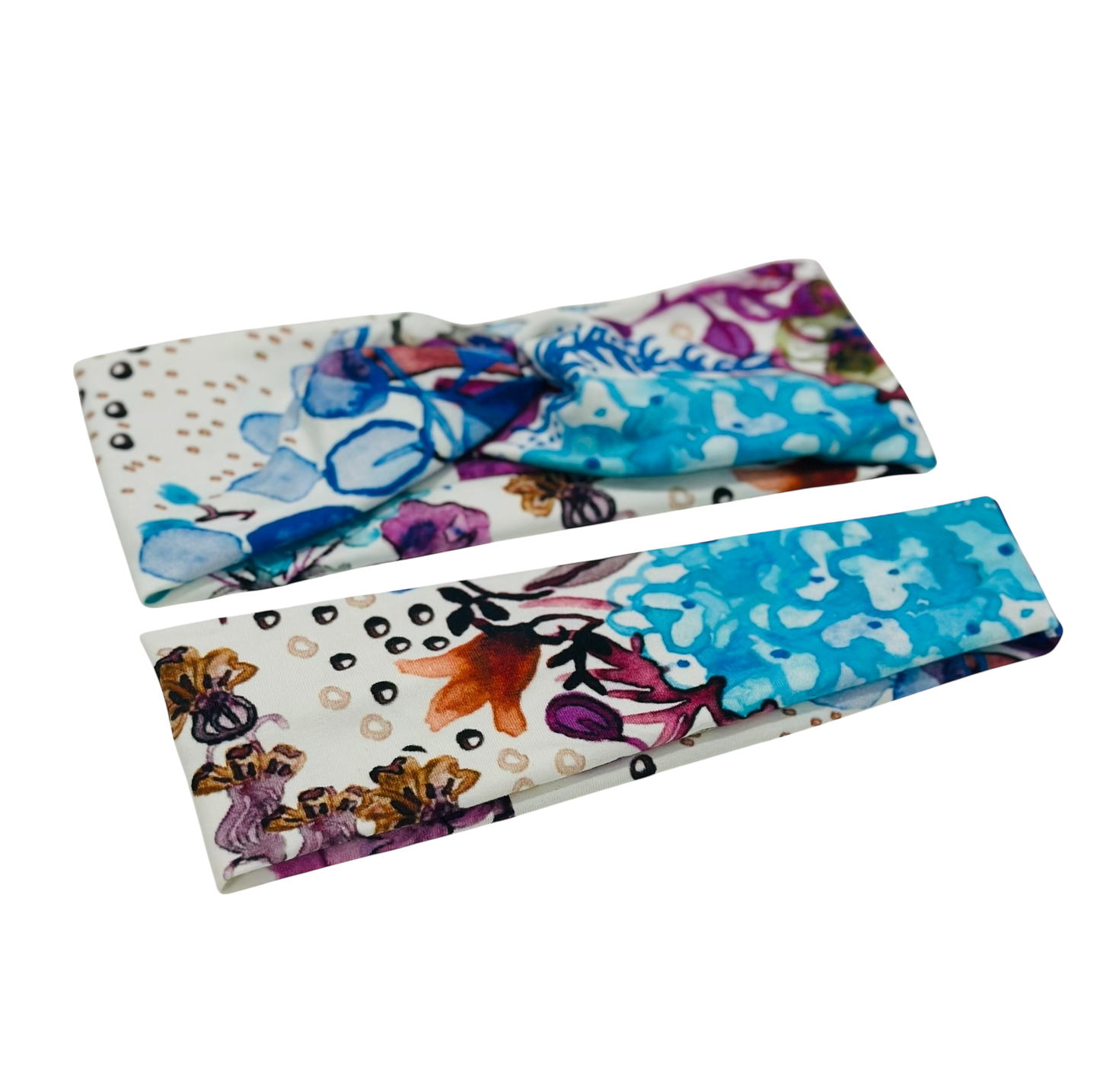 Abstract Floral Headband-Twist or Sport | Sweet Stitch Novelties
