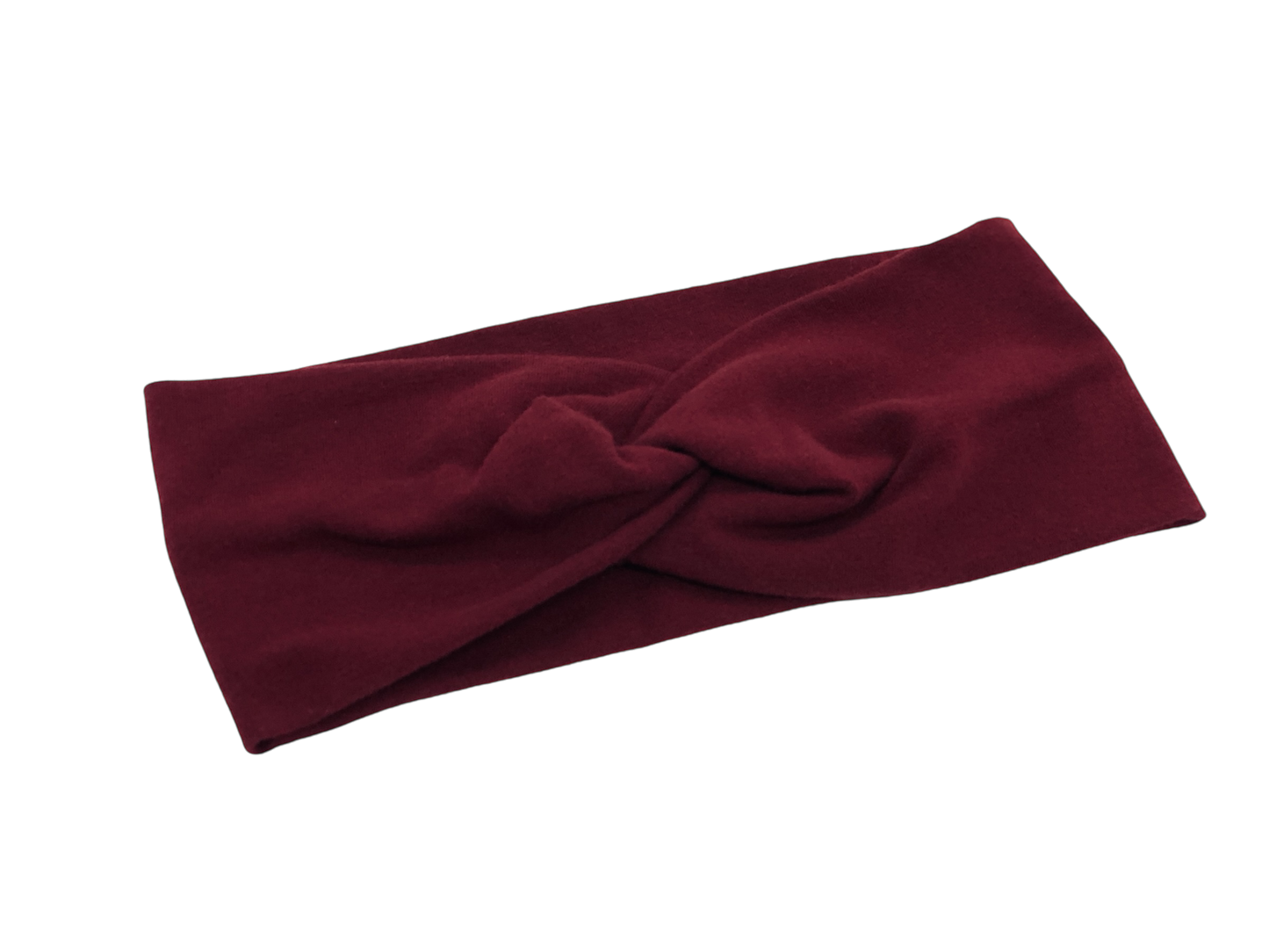 Maroon Headband-Twist or Sport | Sweet Stitch Novelties