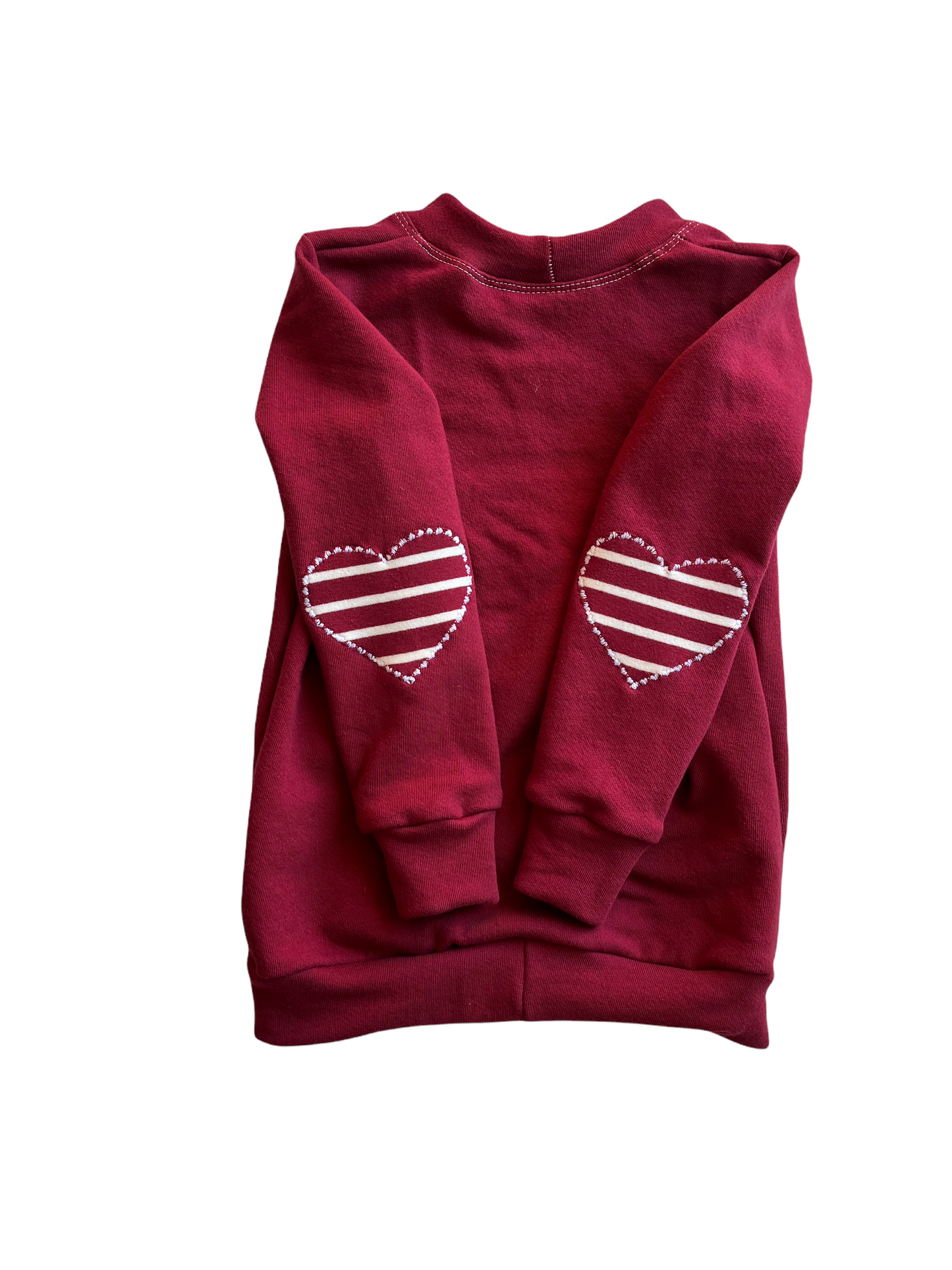 Heart Appliqué Sweatshirts