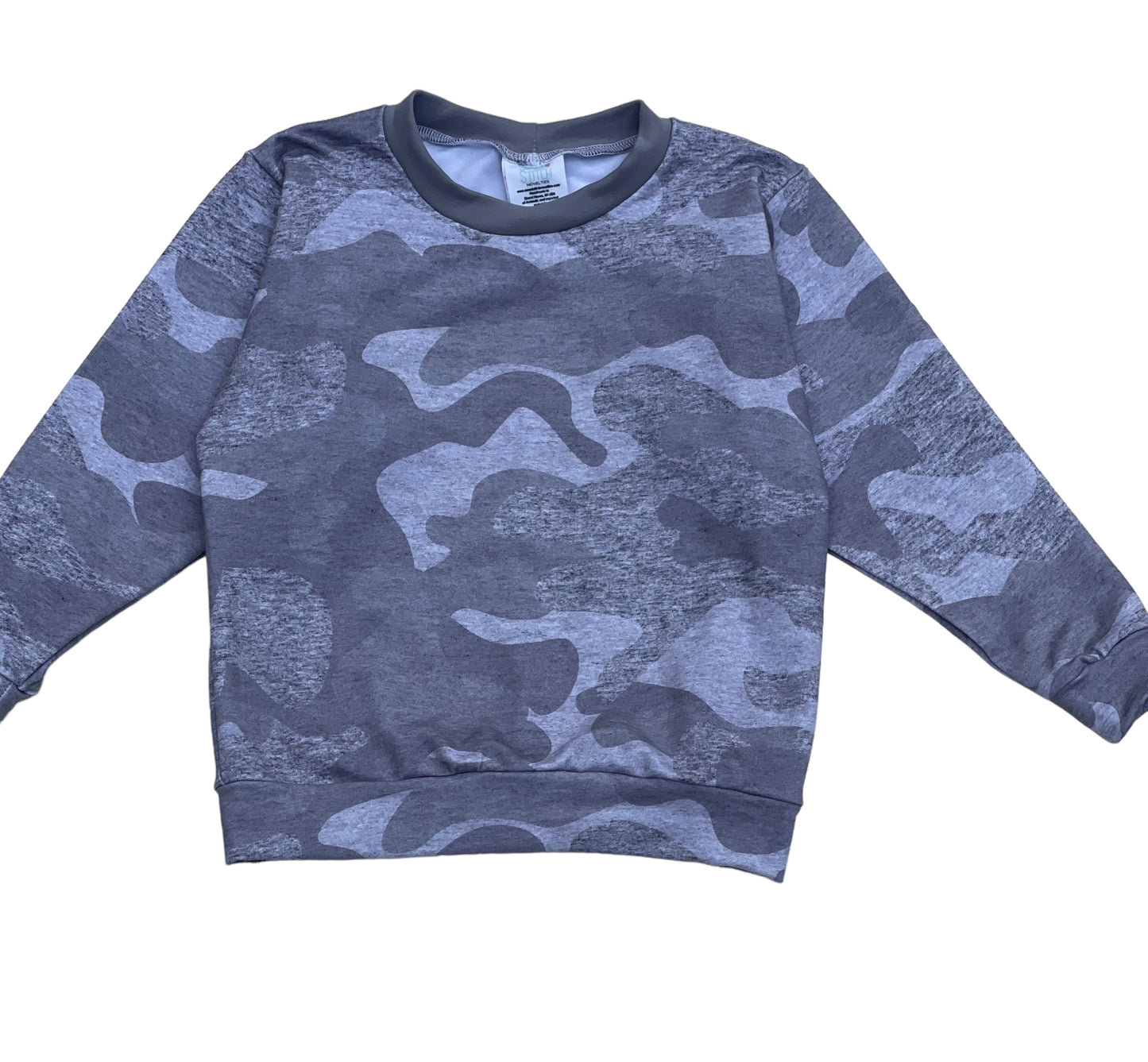 Smoke Camouflage Lounge Pullover