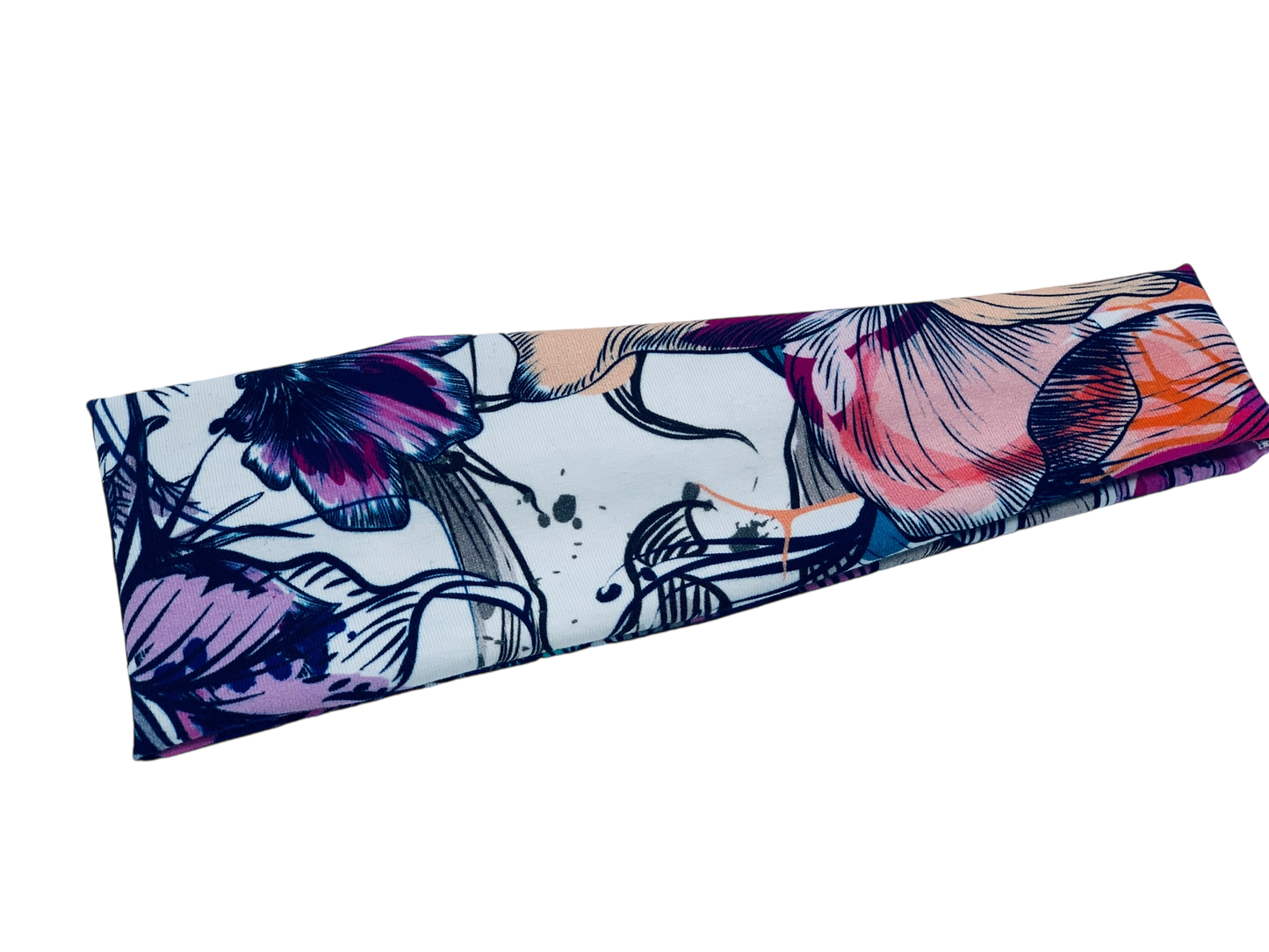 Graffiti Floral Headband-Twist or Sport | Sweet Stitch Novelties