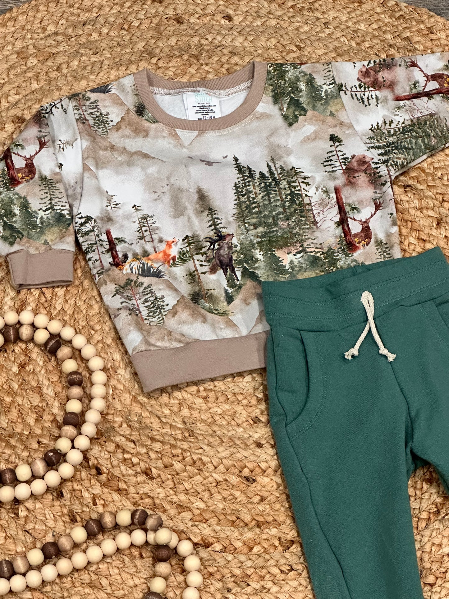 Wildlife Lounge Pullover | Size 12-18m