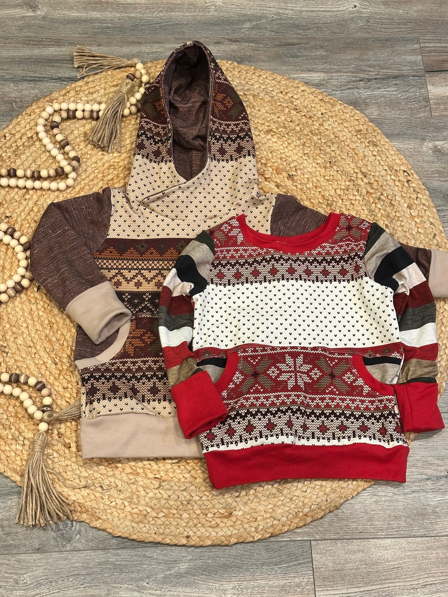 Vintage Christmas Sweater GWM Hoodie | Sweet Stitch Novelties