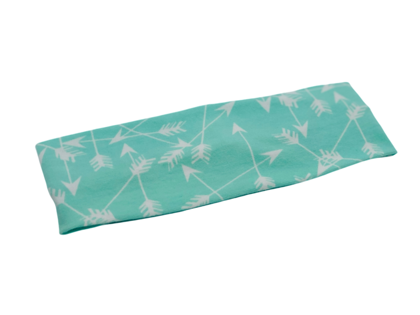 Arrows on Mint Headband-Twist or Sport | Sweet Stitch Novelties