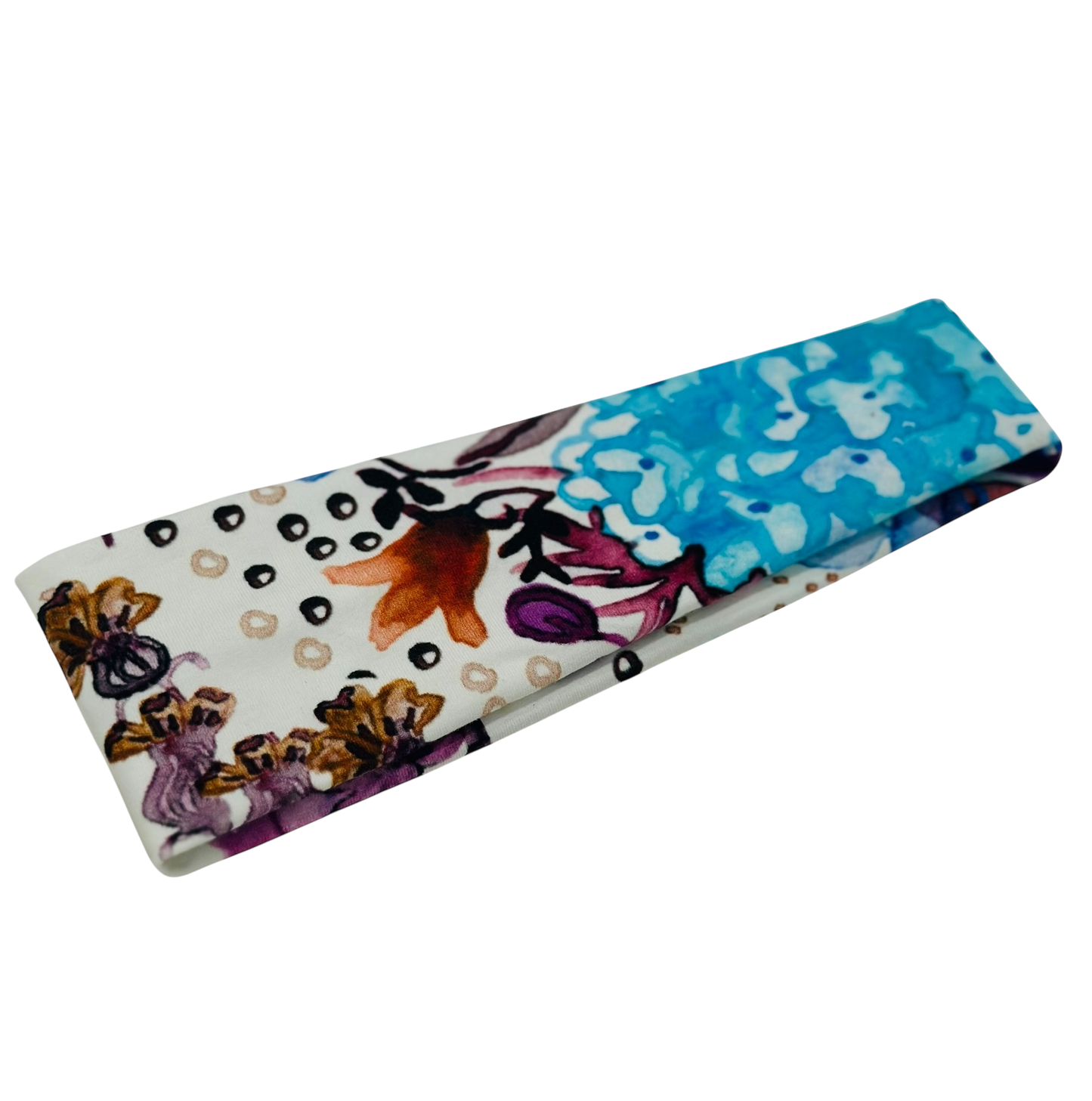 Abstract Floral Headband-Twist or Sport | Sweet Stitch Novelties