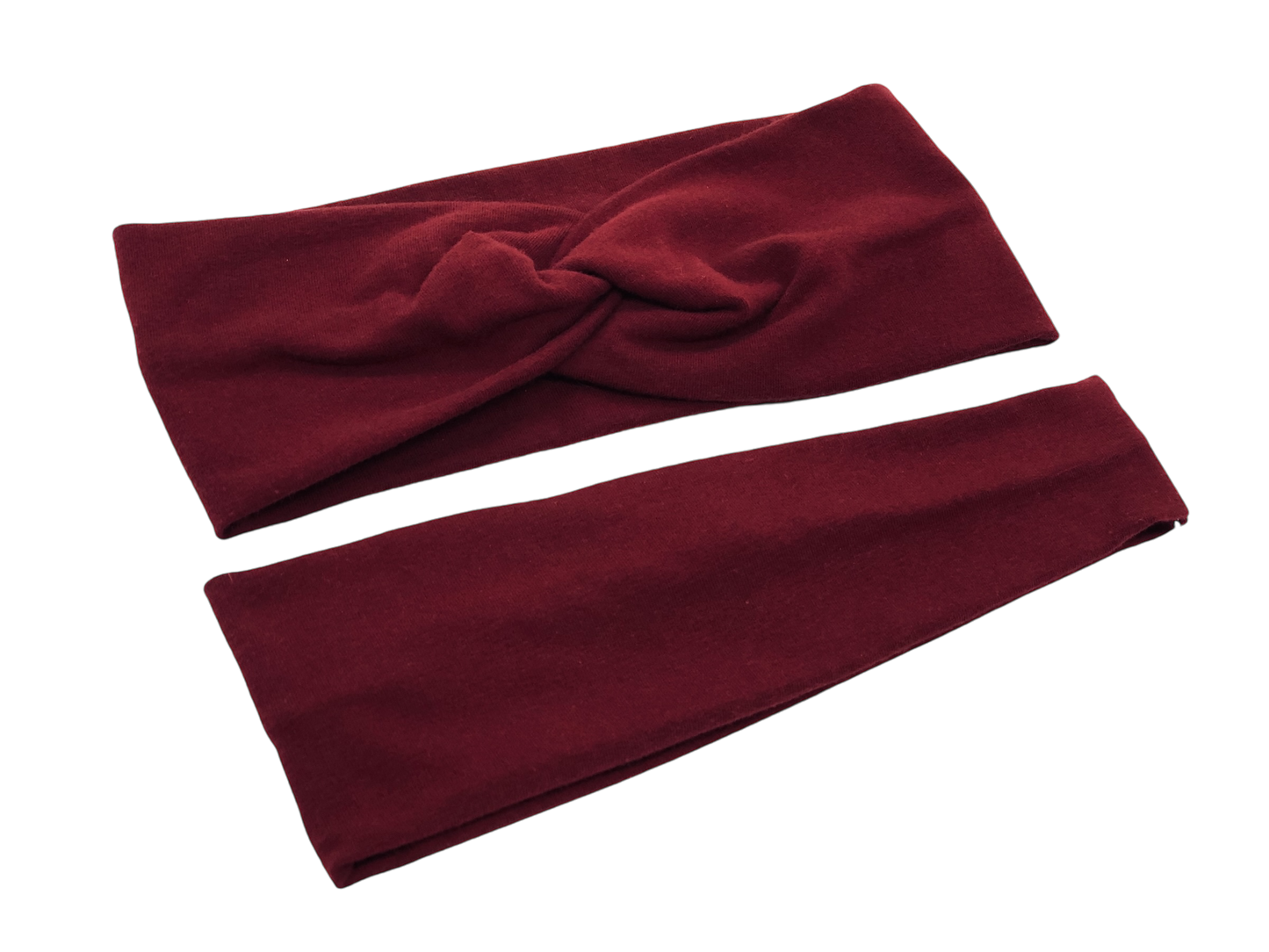 Maroon Headband-Twist or Sport | Sweet Stitch Novelties