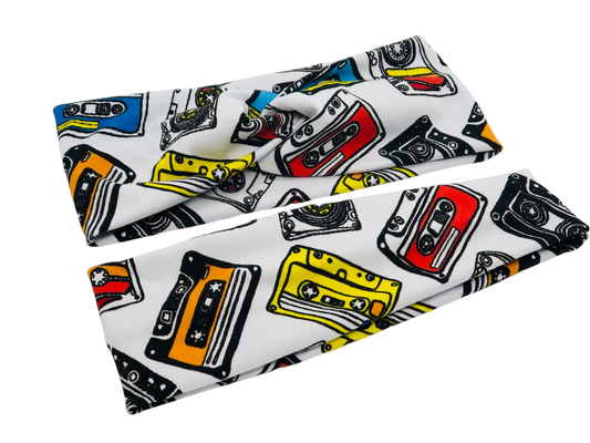 Mix Tape Headband-Twist or Sport | Sweet Stitch Novelties