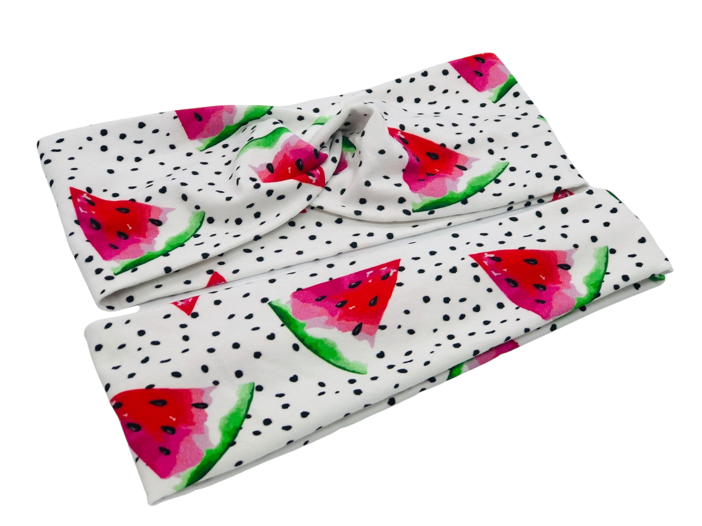 Watermelon Slices ORGANIC Headband-Twist or Sport | Sweet Stitch Novelties