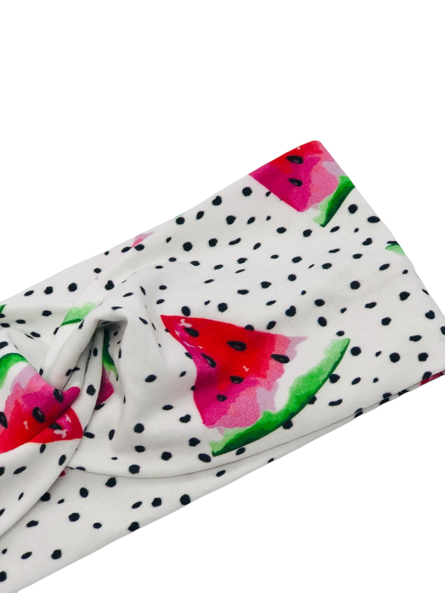 Watermelon Slices ORGANIC Headband-Twist or Sport | Sweet Stitch Novelties