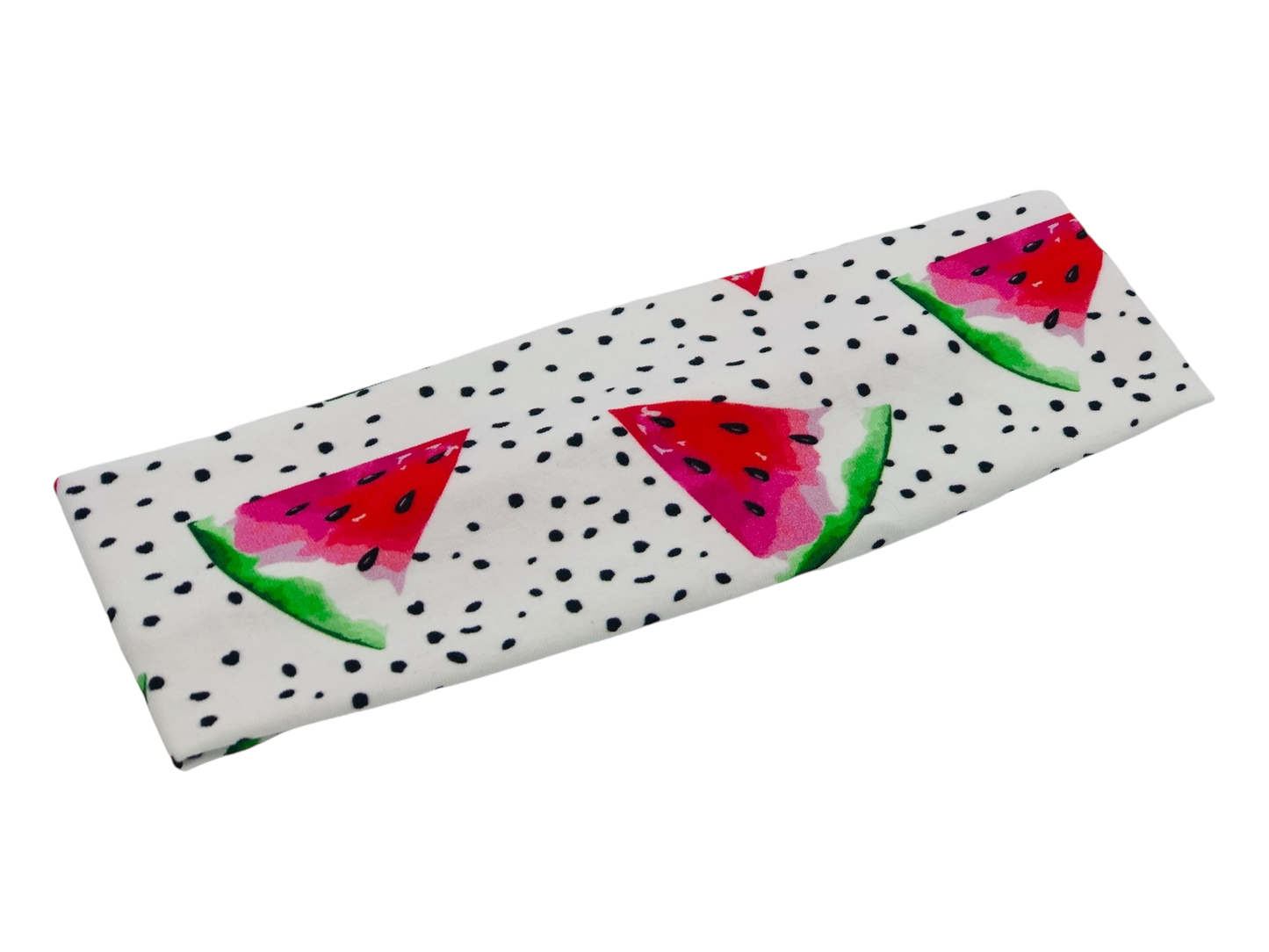 Watermelon Slices ORGANIC Headband-Turban Twist and Yoga Styles | Sweet Stitch Novelties