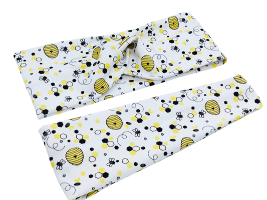 Beehive ORGANIC Headband-Twist or Sport | Sweet Stitch Novelties