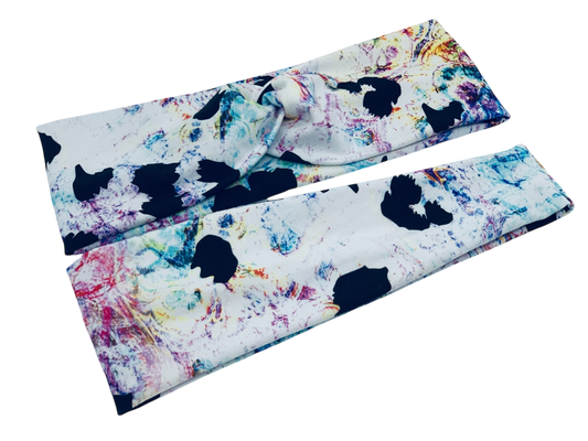 Electric Leopard Headband-Twist or Sport  |  Sweet Stitch Novelties