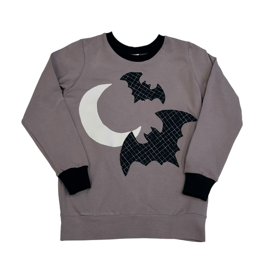 Bat and Moon Pullover| Sweet Stitch Novelties