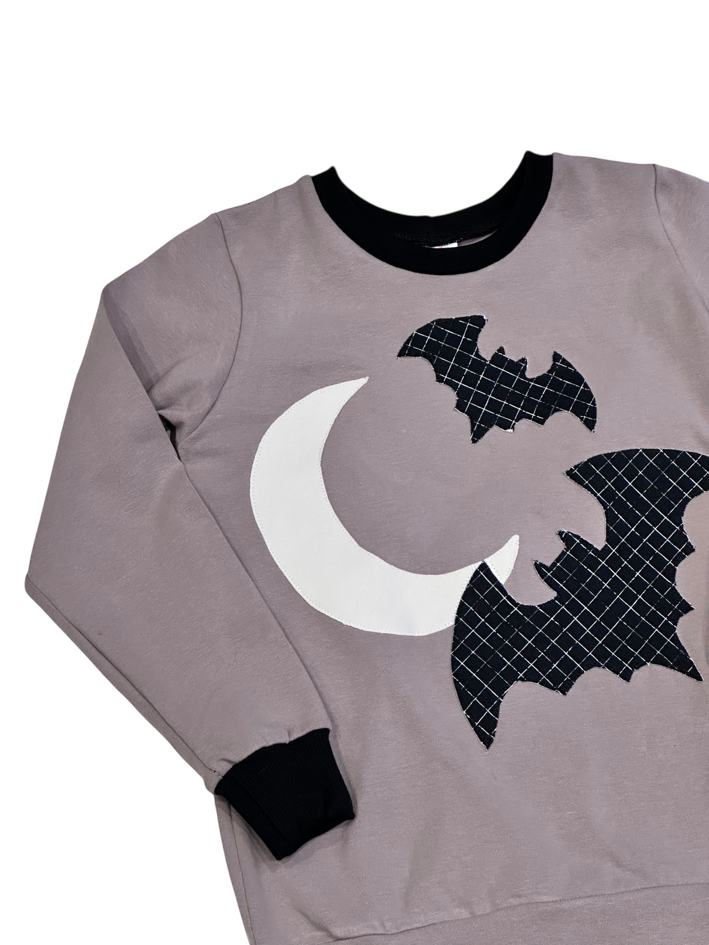 Bat and Moon Pullover| Sweet Stitch Novelties