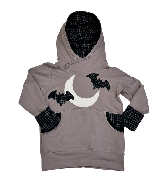 Bat and Moon GWM Hoodie | Sweet Stitch Novelties