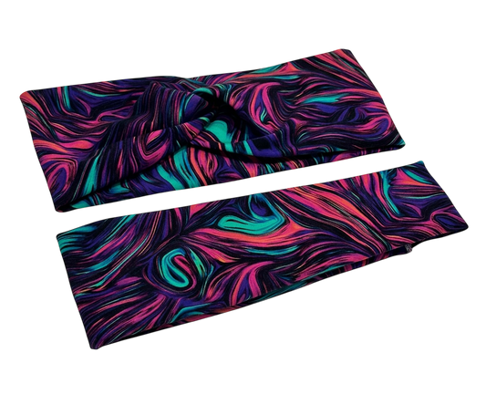 Jewel Swirl Headband-Twist or Sport| Sweet  Stitch Novelties
