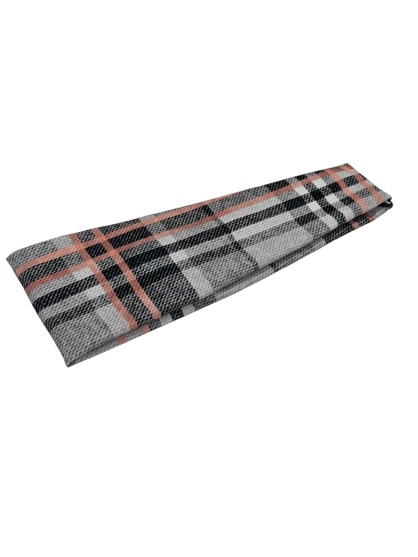 Rose Gold Plaid Headband-Twist or Sport |  Sweet Stitch Novelties