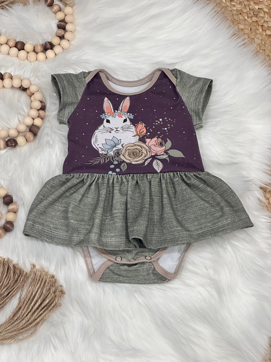 Bunny Bodysuit Dress | Made to Order