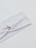 Solid White Headband-Turban Twist and Yoga Styles | Sweet Stitch Novelties - Sweet Stitch Novelties