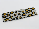 Leopard and Faux Glitter Headband-Turban Twist and Yoga Styles | Sweet Stitch Novelties - Sweet Stitch Novelties