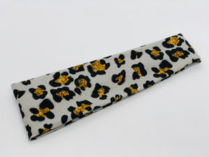 Leopard and Faux Glitter Headband-Turban Twist and Yoga Styles | Sweet Stitch Novelties - Sweet Stitch Novelties