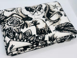 Tattoo Inspo Headband-Turban Twist and Yoga Styles | Sweet Stitch Novelties - Sweet Stitch Novelties