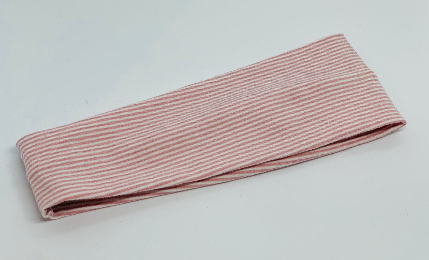 Rose Mini Stripe Headband-Turban Twist and Yoga Styles | Sweet Stitch Novelties