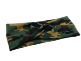 Camouflage Headband-Twist or Yoga | Sweet Stitch Novelties