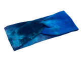Azure Vibes Tie Dye Headband-Twist or Yoga | Sweet Stitch Novelties